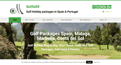 Desktop Screenshot of golfatm.com